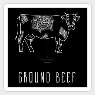 Ground Beef: The Electrical Kind Sticker